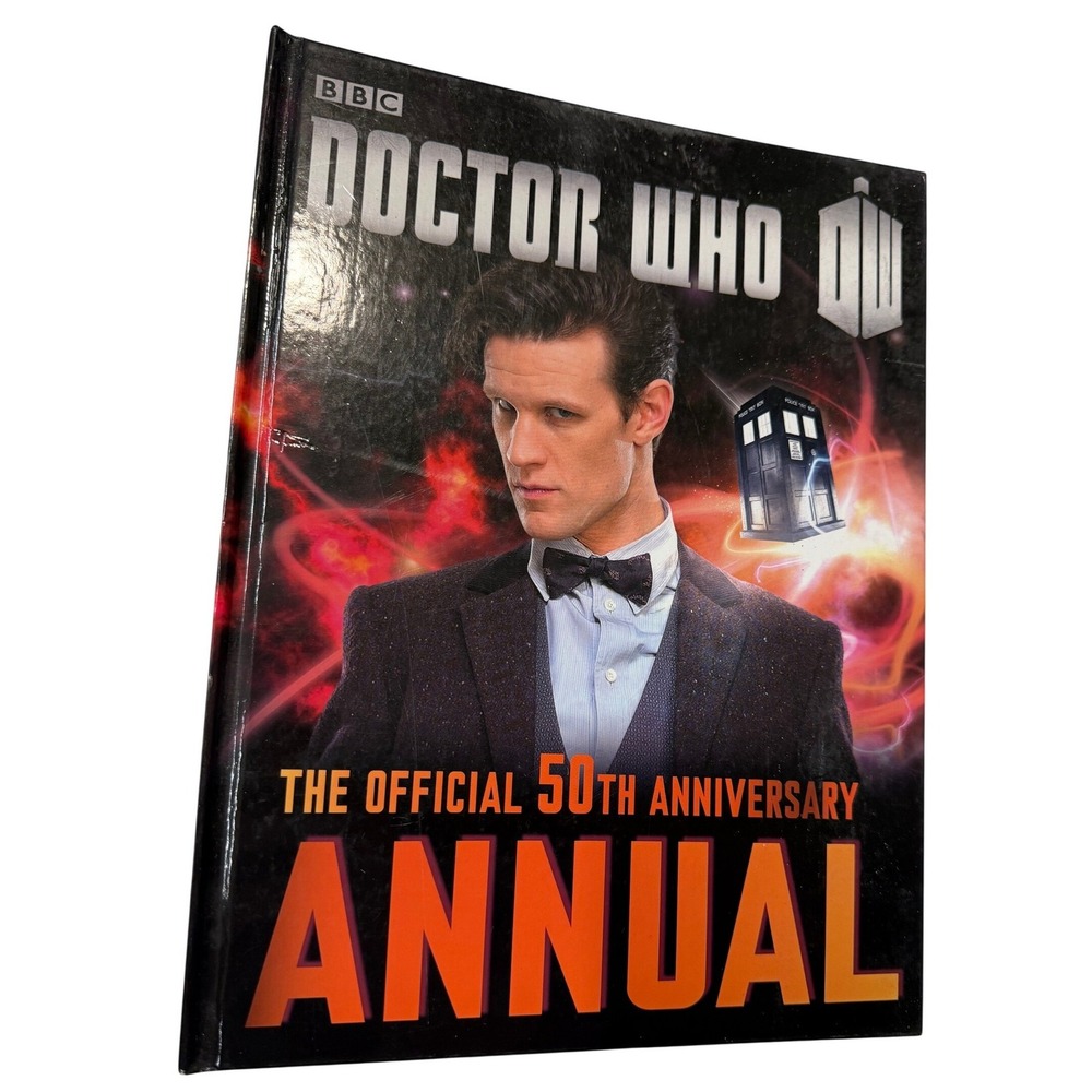 Doctor Who The Official 50th Anniversary Annual Hardcover BBC Matt Smith TARDIS